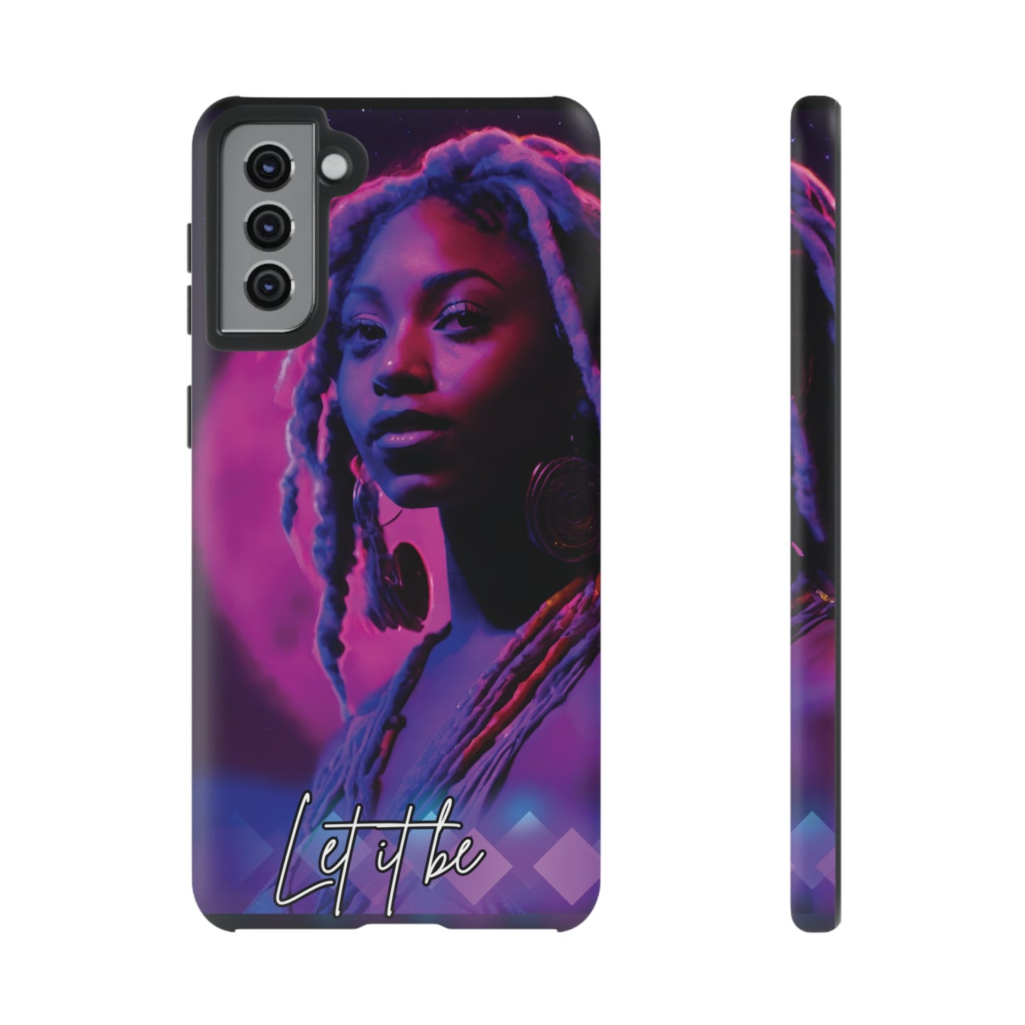 'Neon Goddess' Let it Be Luminex Phone Case
