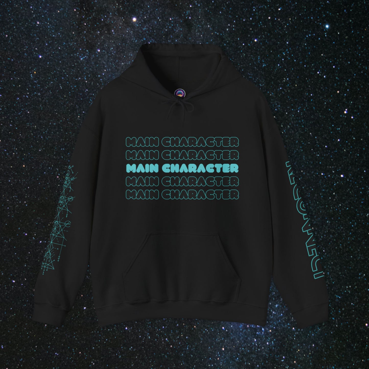 Main Character Unisex Pull Over Hoodie