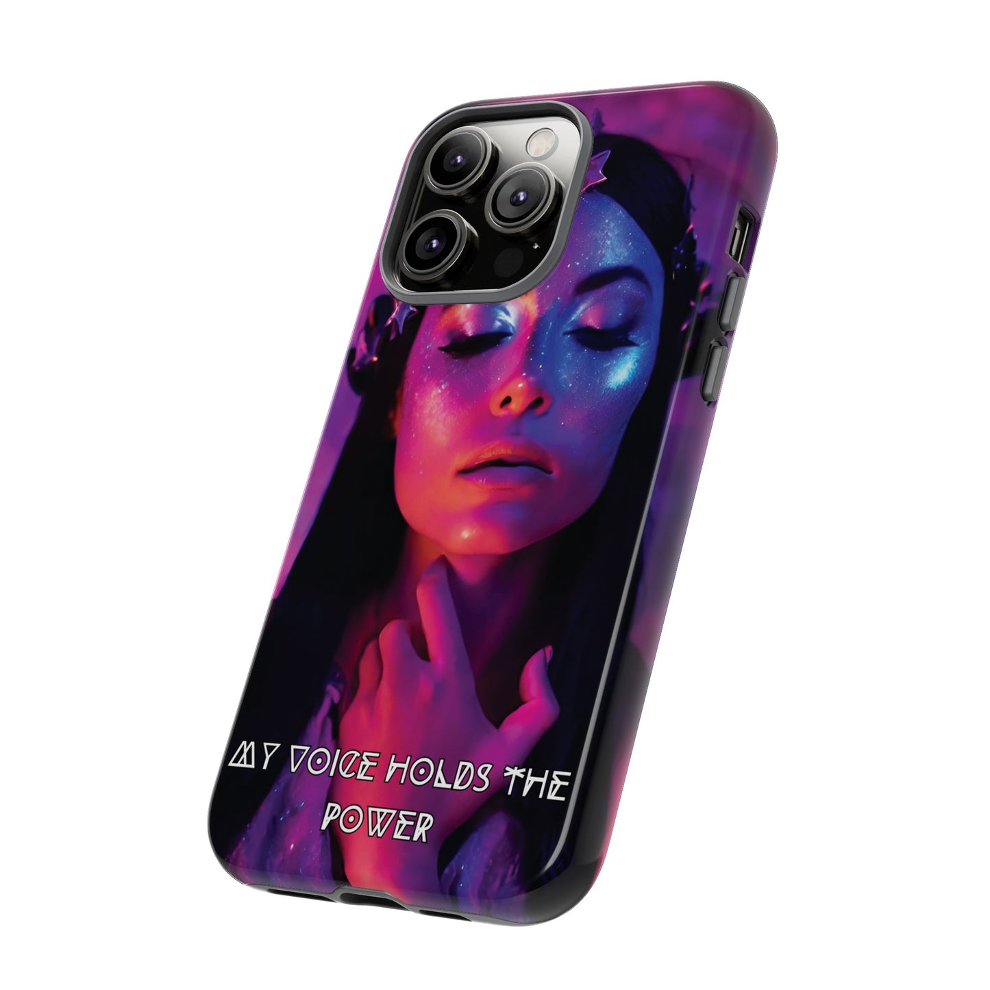 'Neon Goddess' Power Luminex Phone Case