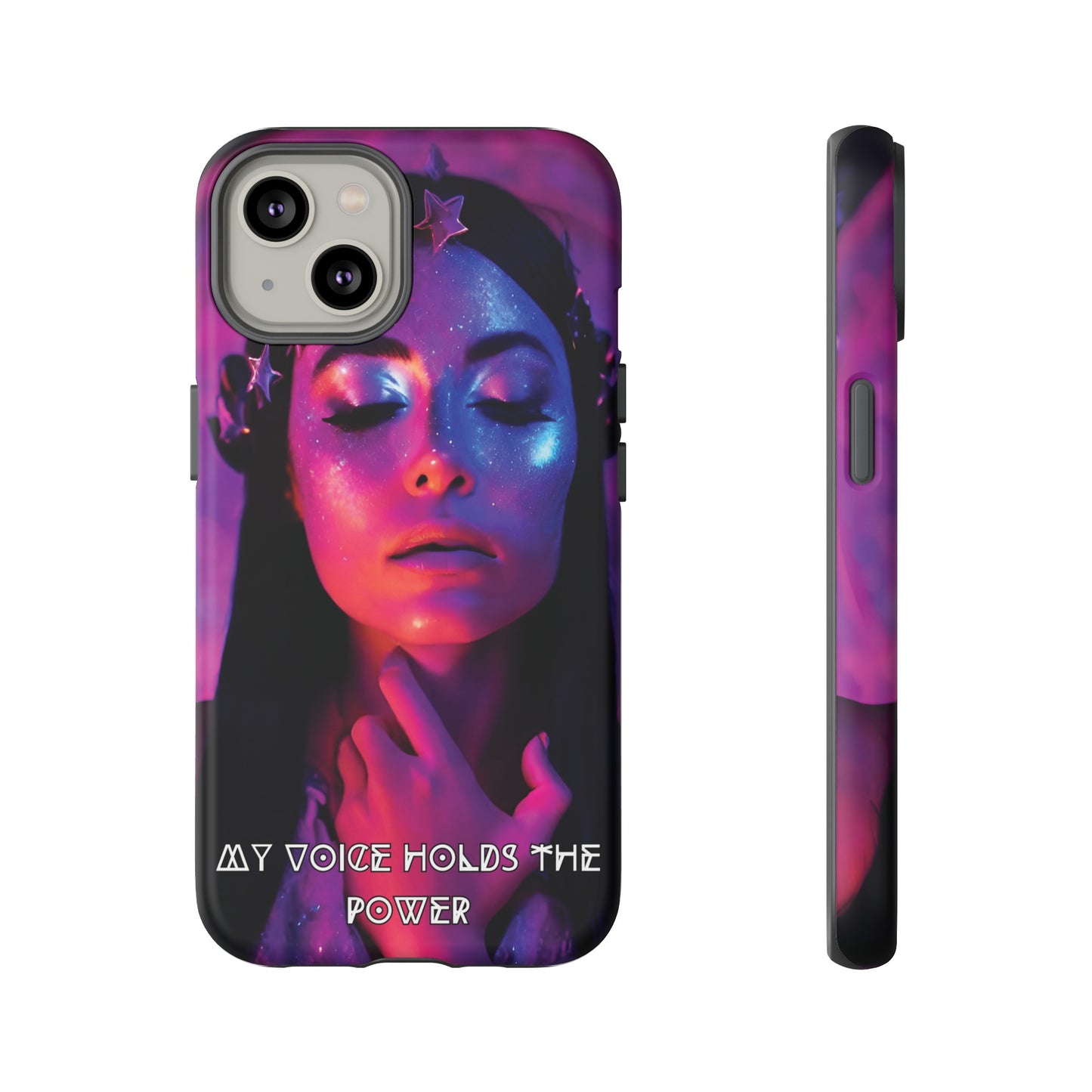 'Neon Goddess' Power Luminex Phone Case