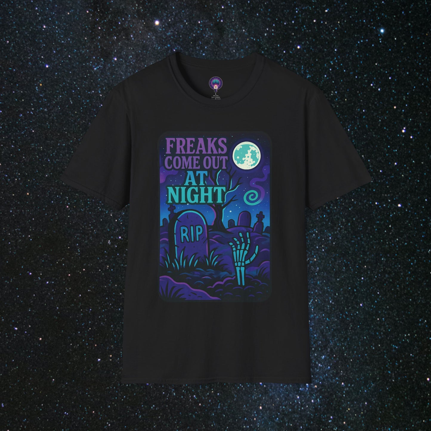 Freaks Come Out At Night Unisex Softstyle T-Shirt
