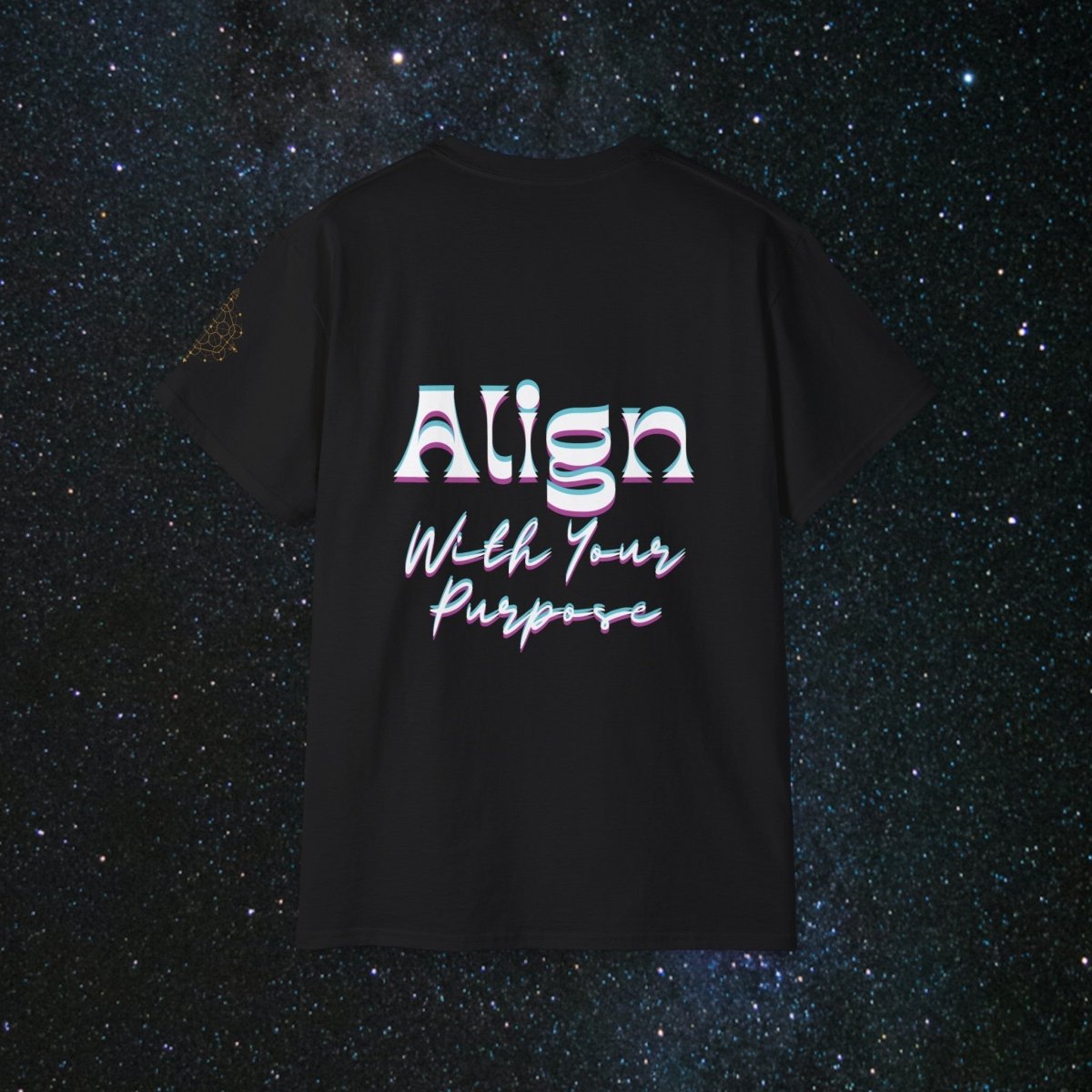 Align Unisex Ultra Cotton Unisex Tee - MindLight Apparel - Align Unisex Ultra Cotton Unisex Tee - Blue Dusk - S -