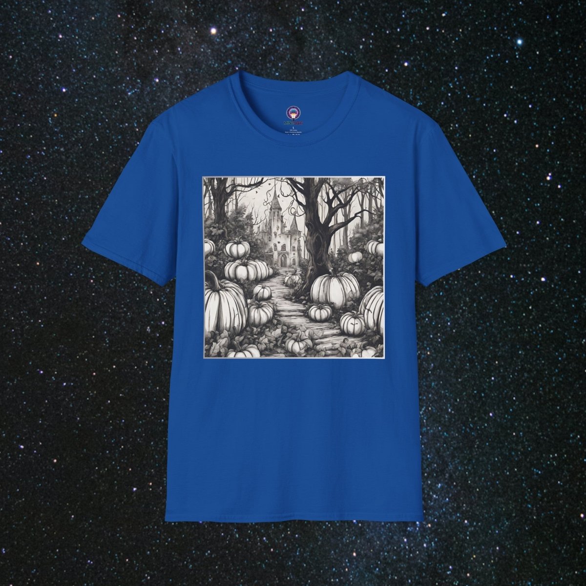 Arcane Shadows Unisex Softstyle T - Shirt - MindLight Apparel - Arcane Shadows Unisex Softstyle T - Shirt - Royal - XS -