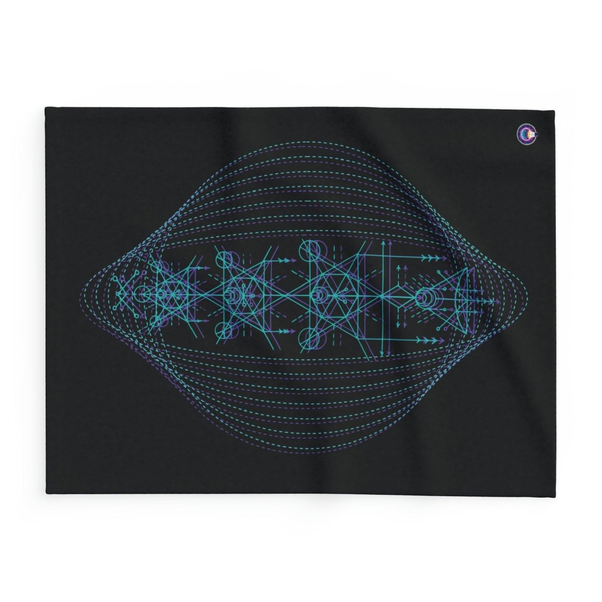 Arctic Embrace MindLight Fleece Blanket - MindLight Apparel - Arctic Embrace MindLight Fleece Blanket - MindLight Apparel - 30'' × 40'' - -