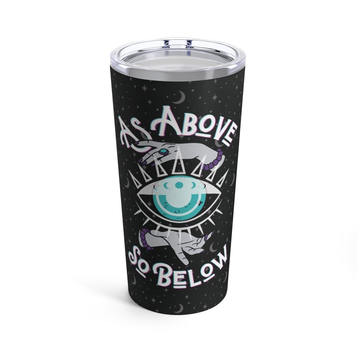 As Above So Below Tumbler 20oz - MindLight Apparel - As Above So Below Tumbler 20oz - 20oz -