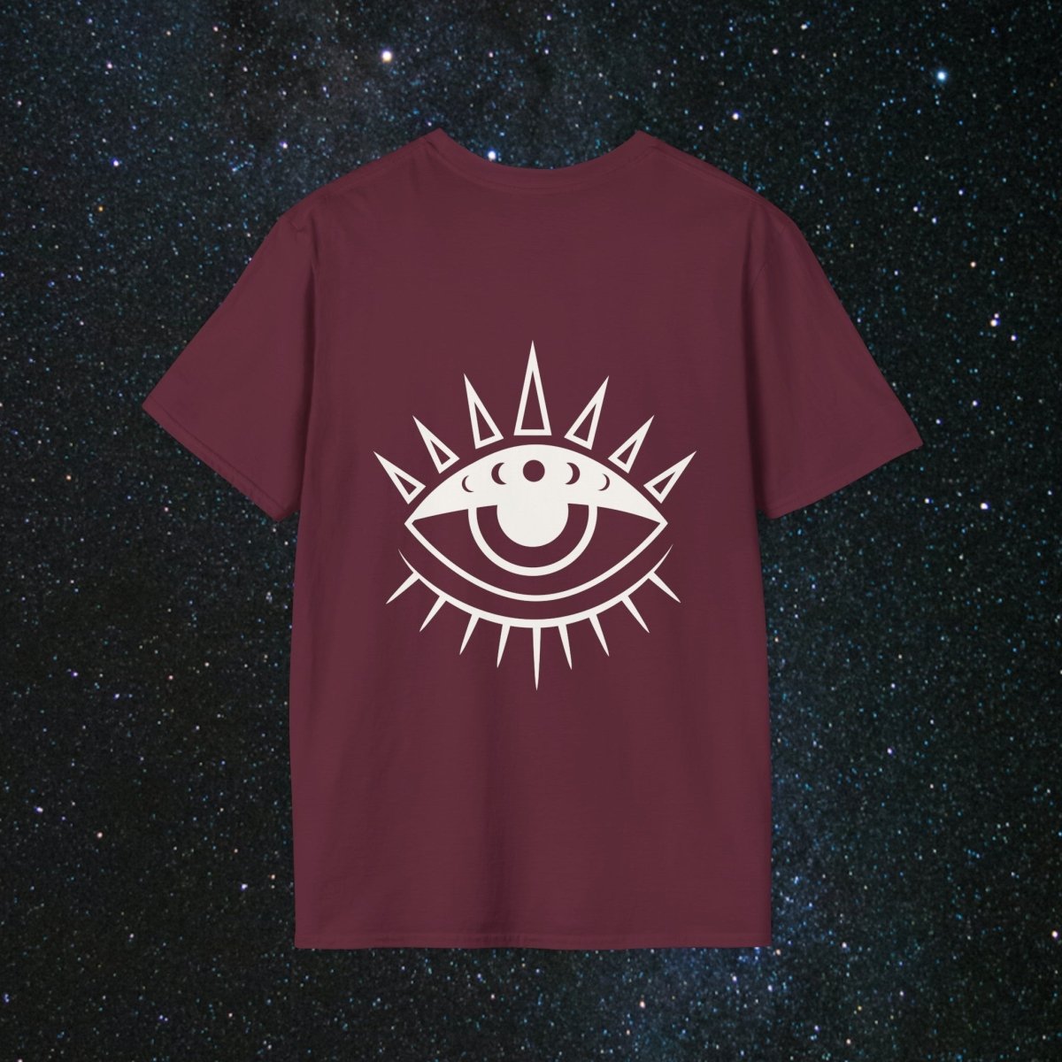 As Within, So Without Women's Softstyle T-Shirt - MindLight Apparel - As Within, So Without Women's Softstyle T-Shirt - Maroon - S -