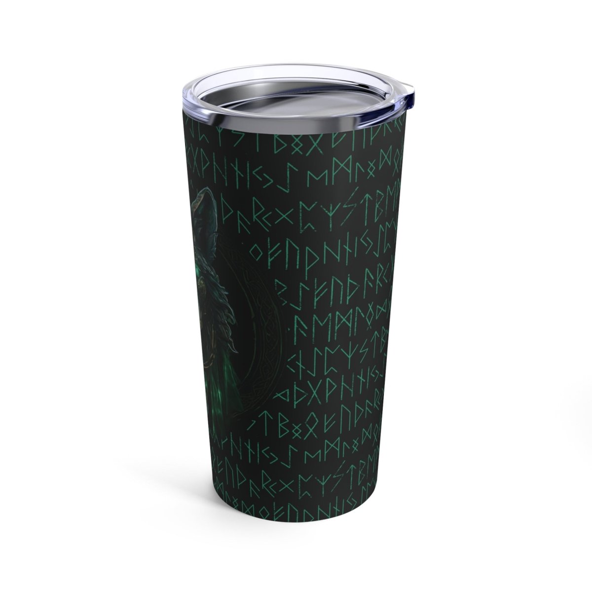 'Call of the Wolf' Mystic - Tumbler 20oz - MindLight Apparel - 'Call of the Wolf' Mystic - Tumbler 20oz - 20oz -