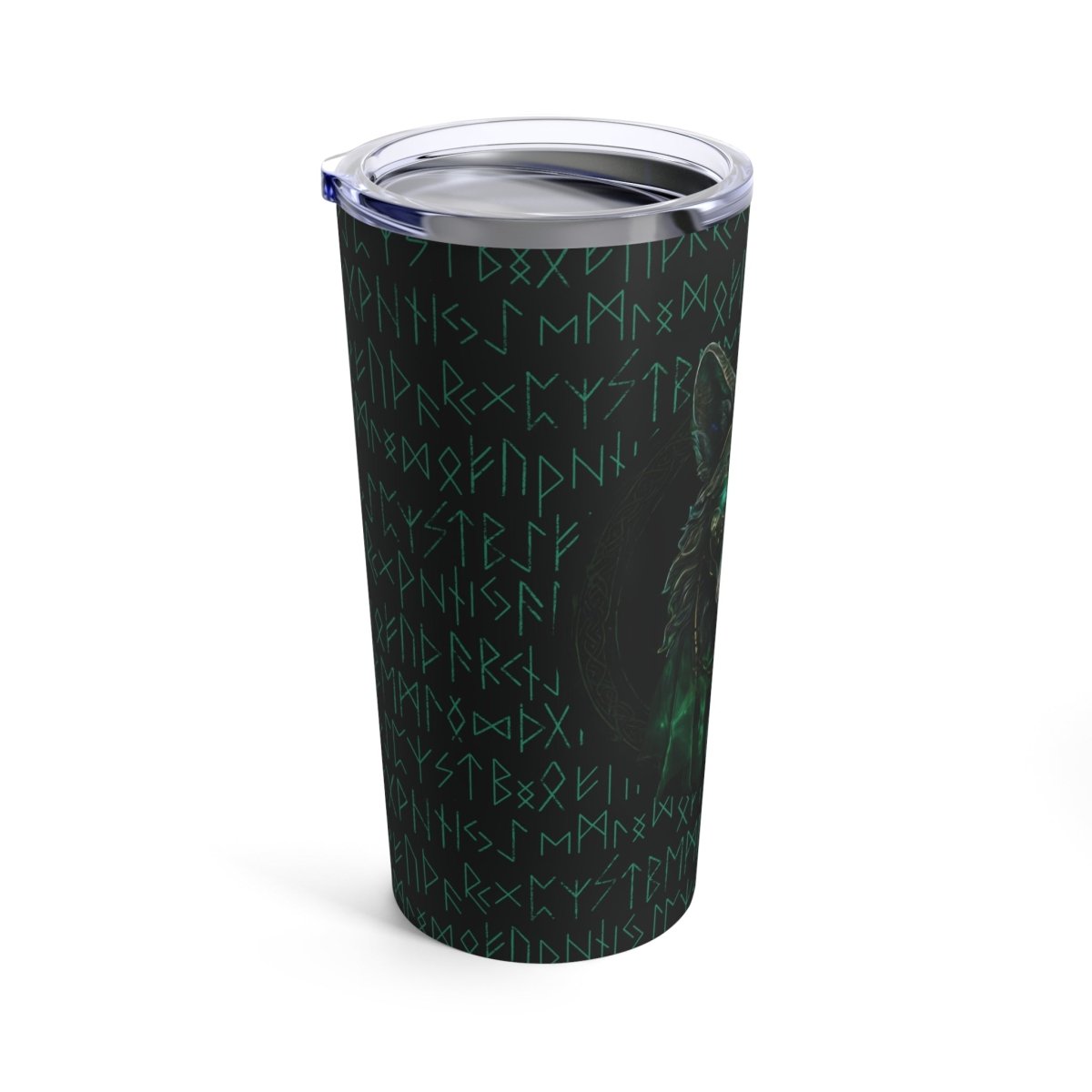 'Call of the Wolf' Mystic - Tumbler 20oz - MindLight Apparel - 'Call of the Wolf' Mystic - Tumbler 20oz - 20oz -