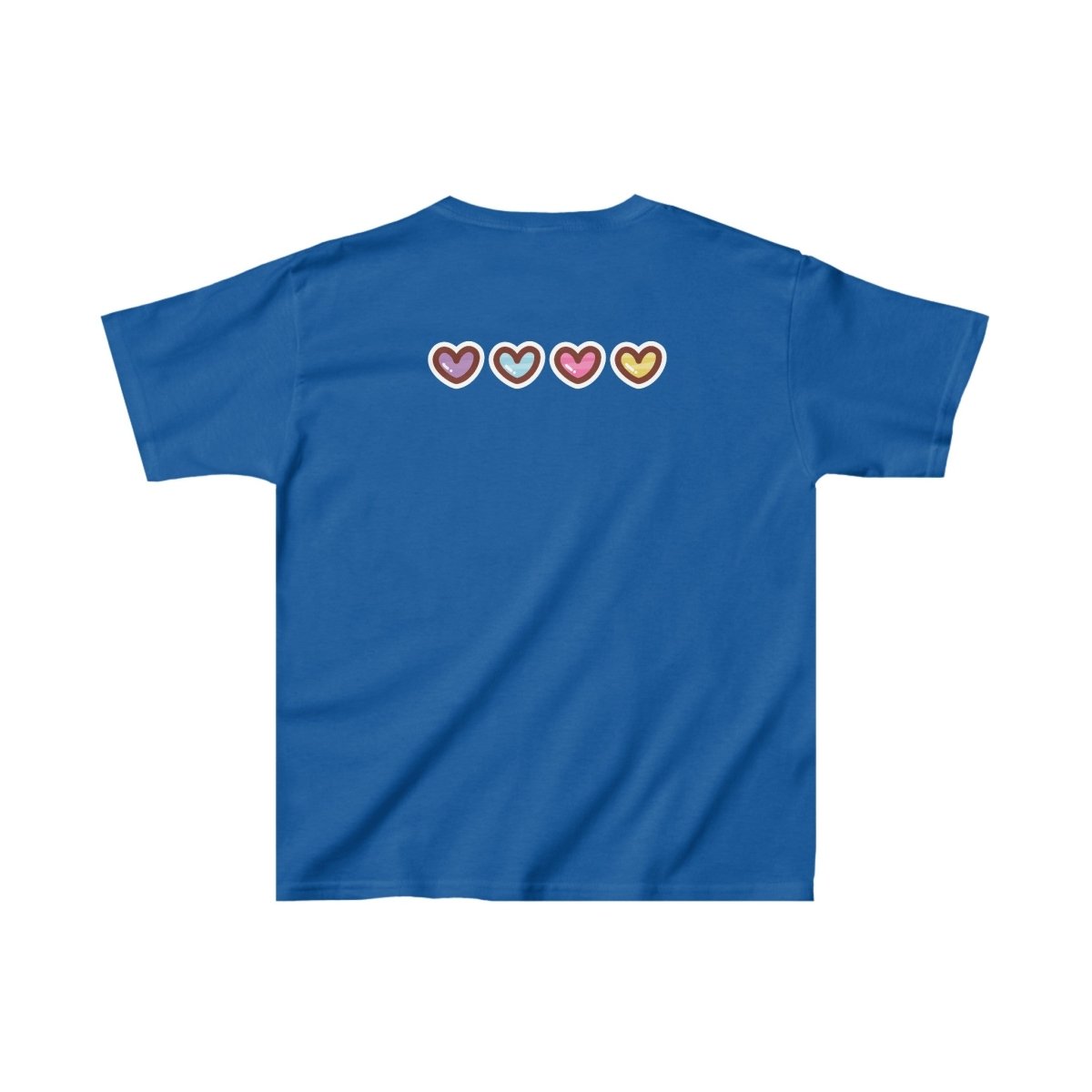 'Celestial Dragon' Pink Embrace Kids Tee - MindLight Apparel - 'Celestial Dragon' Pink Embrace Kids Tee - XS - Sapphire -