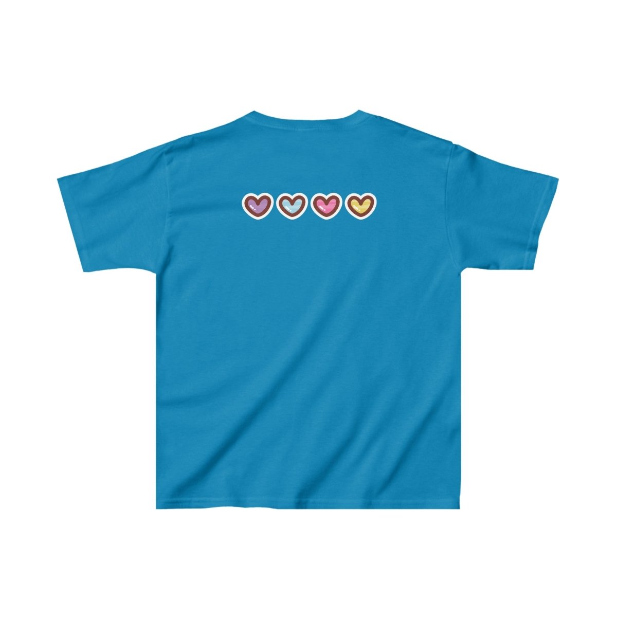 'Celestial Dragon' Pink Embrace Kids Tee - MindLight Apparel - 'Celestial Dragon' Pink Embrace Kids Tee - XS - Sapphire -