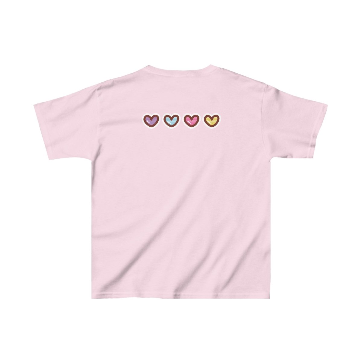 'Celestial Dragon' Pink Embrace Kids Tee - MindLight Apparel - 'Celestial Dragon' Pink Embrace Kids Tee - XS - Sapphire -