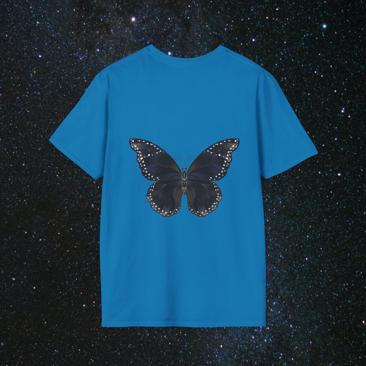 'Chrysalis' - Softstyle Women's Tee - MindLight Apparel - 'Chrysalis' - Softstyle Women's Tee - Heather Heliconia - S -
