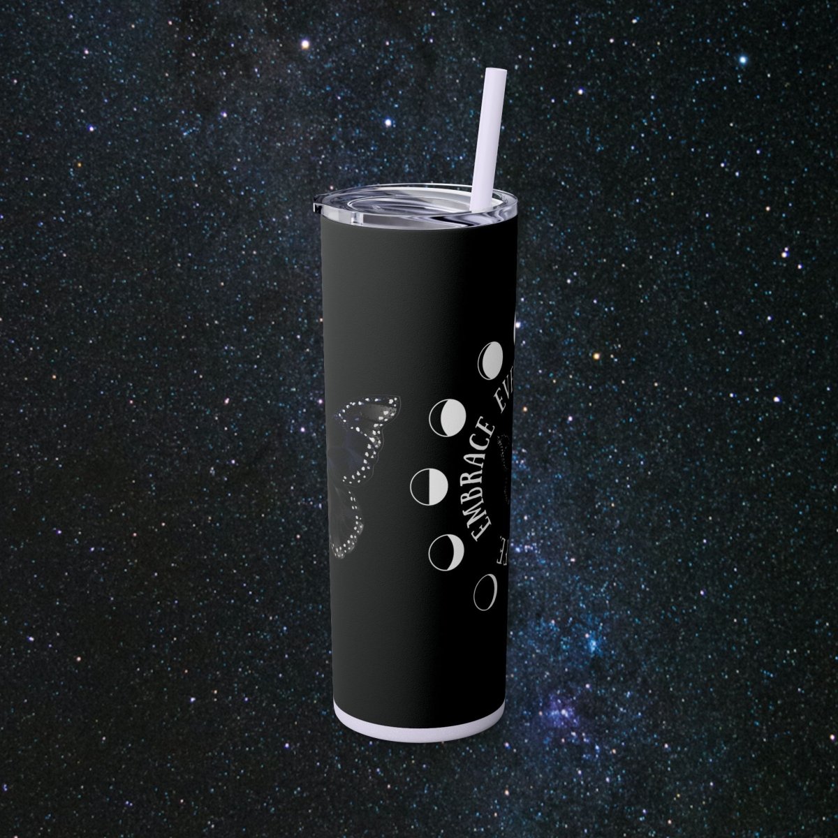 Chrysalis Tumbler - MindLight Apparel - Chrysalis Tumbler - Glossy - White -