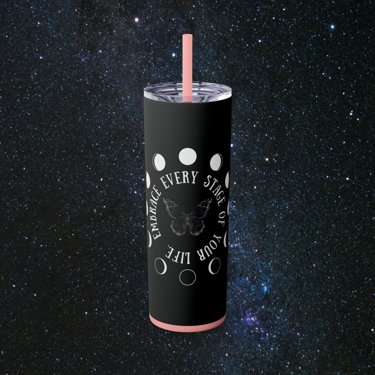 Chrysalis Tumbler - MindLight Apparel - Chrysalis Tumbler - Glossy - Carnation Pink -