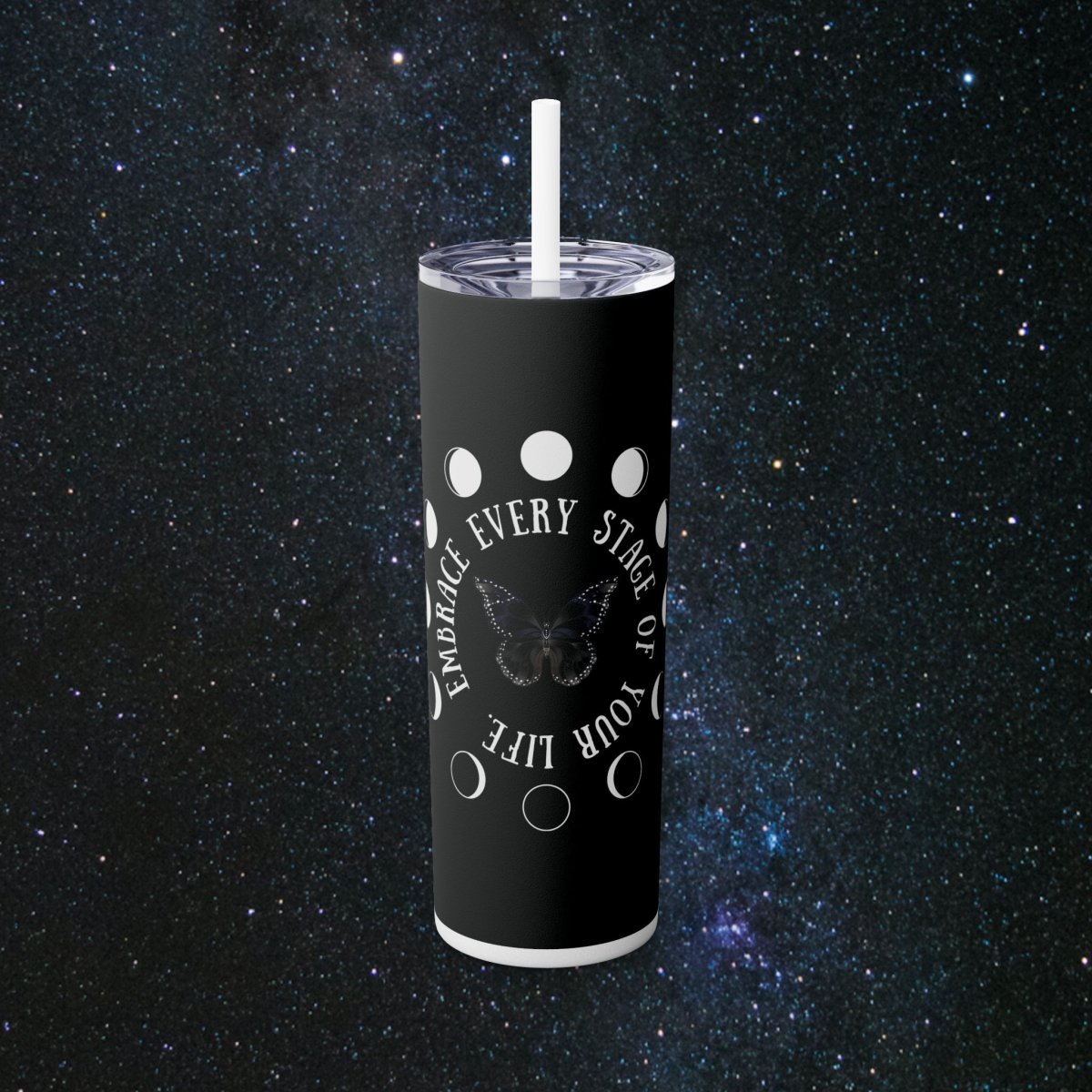 Chrysalis Tumbler - MindLight Apparel - Chrysalis Tumbler - Glossy - Glitter Moonrock -