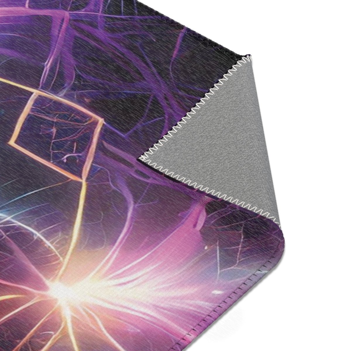 Cosmic Mandala Area Rug - MindLight Apparel - Cosmic Mandala Area Rug - 72" × 48" - -