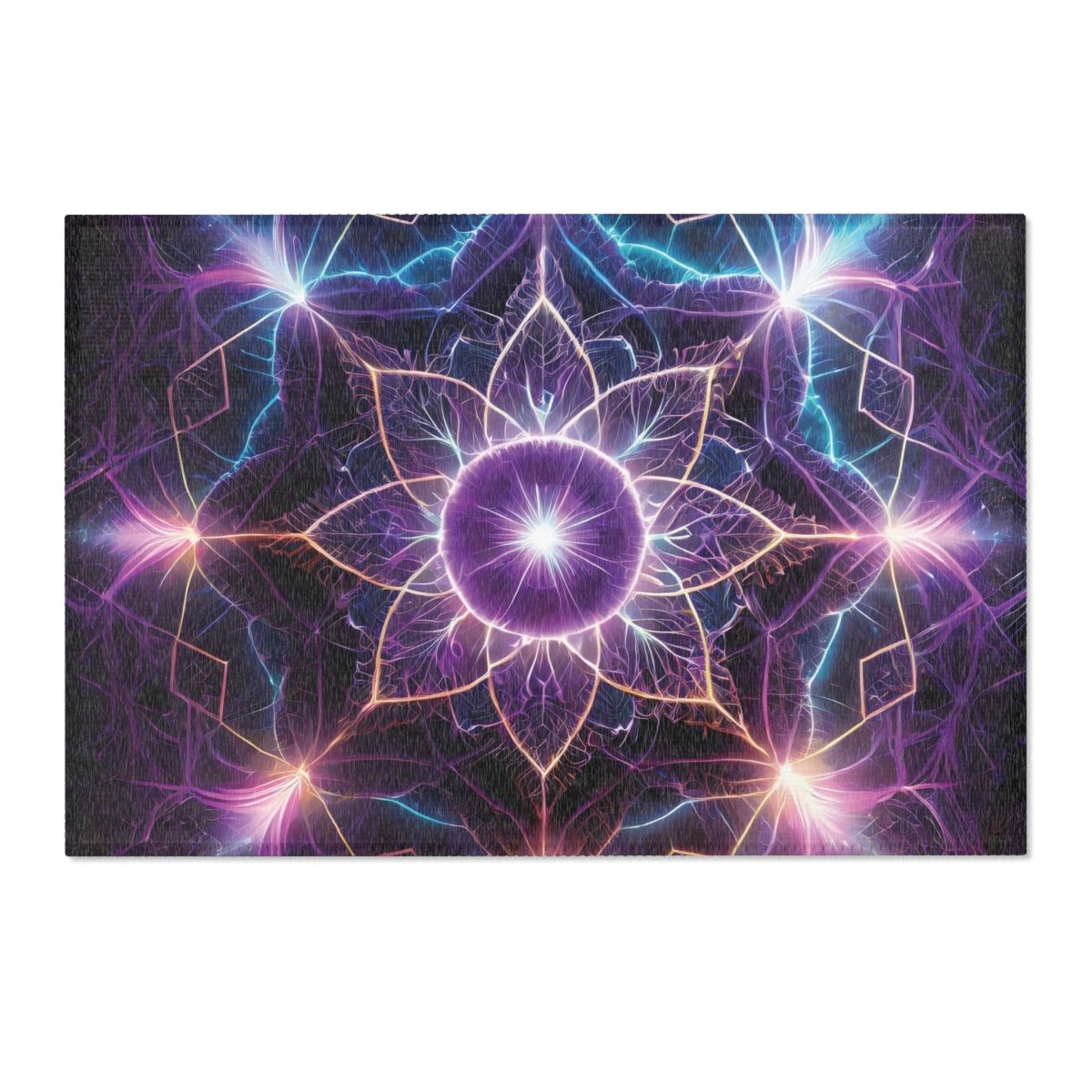 Cosmic Mandala Area Rug - MindLight Apparel - Cosmic Mandala Area Rug - 36" × 24" - -