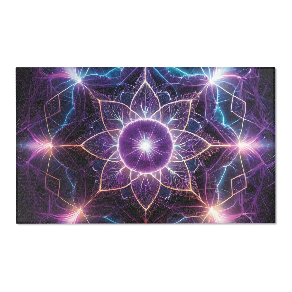 Cosmic Mandala Area Rug - MindLight Apparel - Cosmic Mandala Area Rug - 60" × 36" - -
