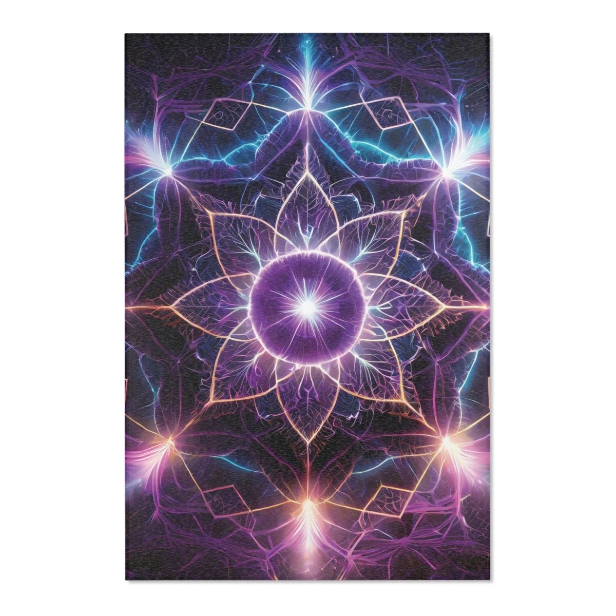Cosmic Mandala Area Rug - MindLight Apparel - Cosmic Mandala Area Rug - 48" × 72" - -