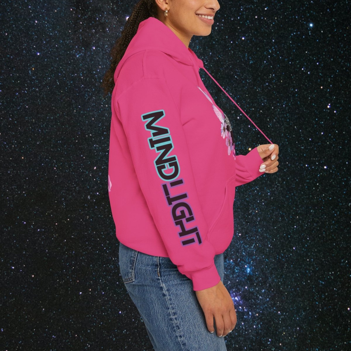 Curse Breaker Women's Hoodie - MindLight Apparel - Curse Breaker Women's Hoodie - Antique Sapphire - S -