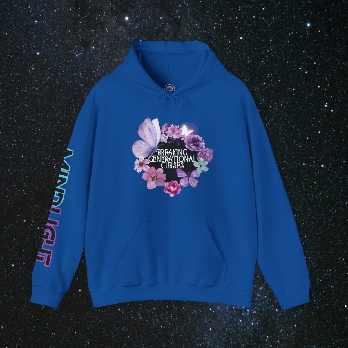 Curse Breaker Women's Hoodie - MindLight Apparel - Curse Breaker Women's Hoodie - Royal - S -
