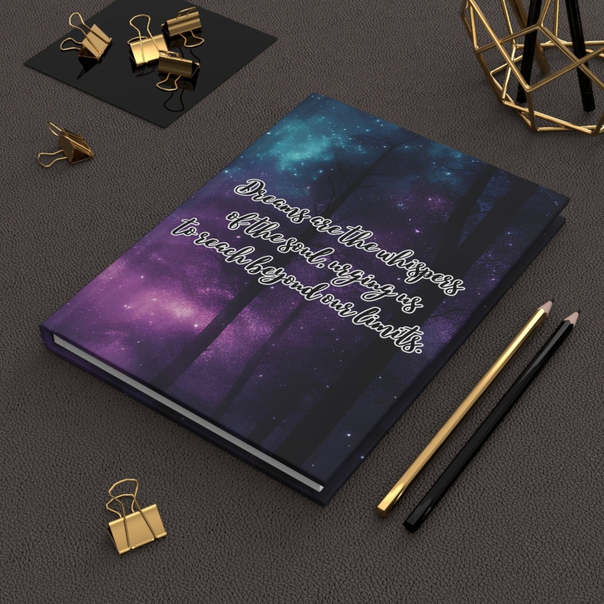 Dream Big Hardcover Journal - MindLight Apparel - Dream Big Hardcover Journal - Journal -
