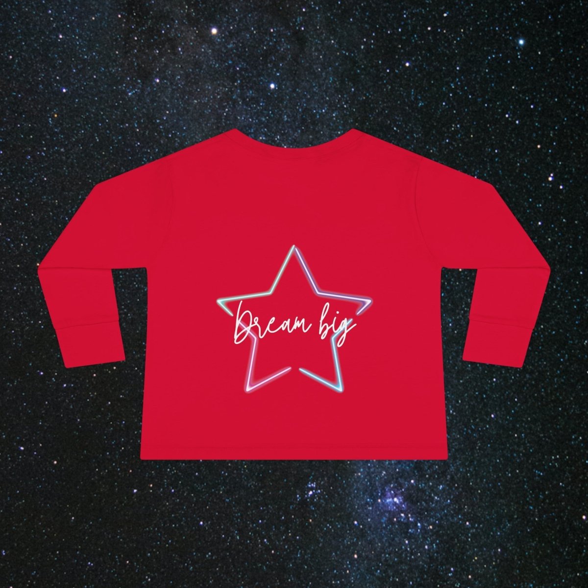 'Dream Big' Possibilities - Toddler Long Sleeve Tee - MindLight Apparel - 'Dream Big' Possibilities - Toddler Long Sleeve Tee - Royal - 2T -