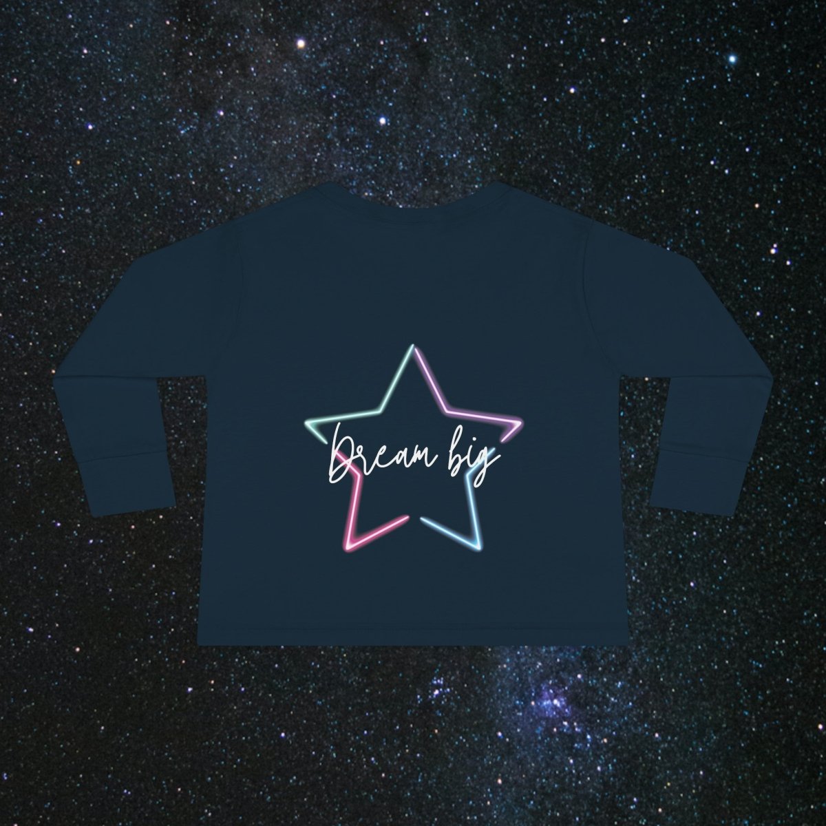 'Dream Big' Possibilities - Toddler Long Sleeve Tee - MindLight Apparel - 'Dream Big' Possibilities - Toddler Long Sleeve Tee - Royal - 2T -