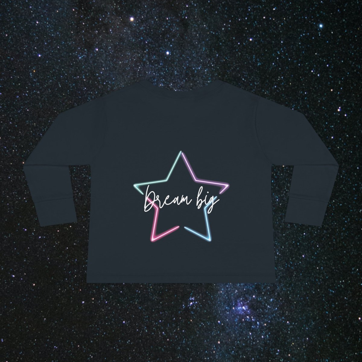 'Dream Big' Possibilities - Toddler Long Sleeve Tee - MindLight Apparel - 'Dream Big' Possibilities - Toddler Long Sleeve Tee - Royal - 2T -