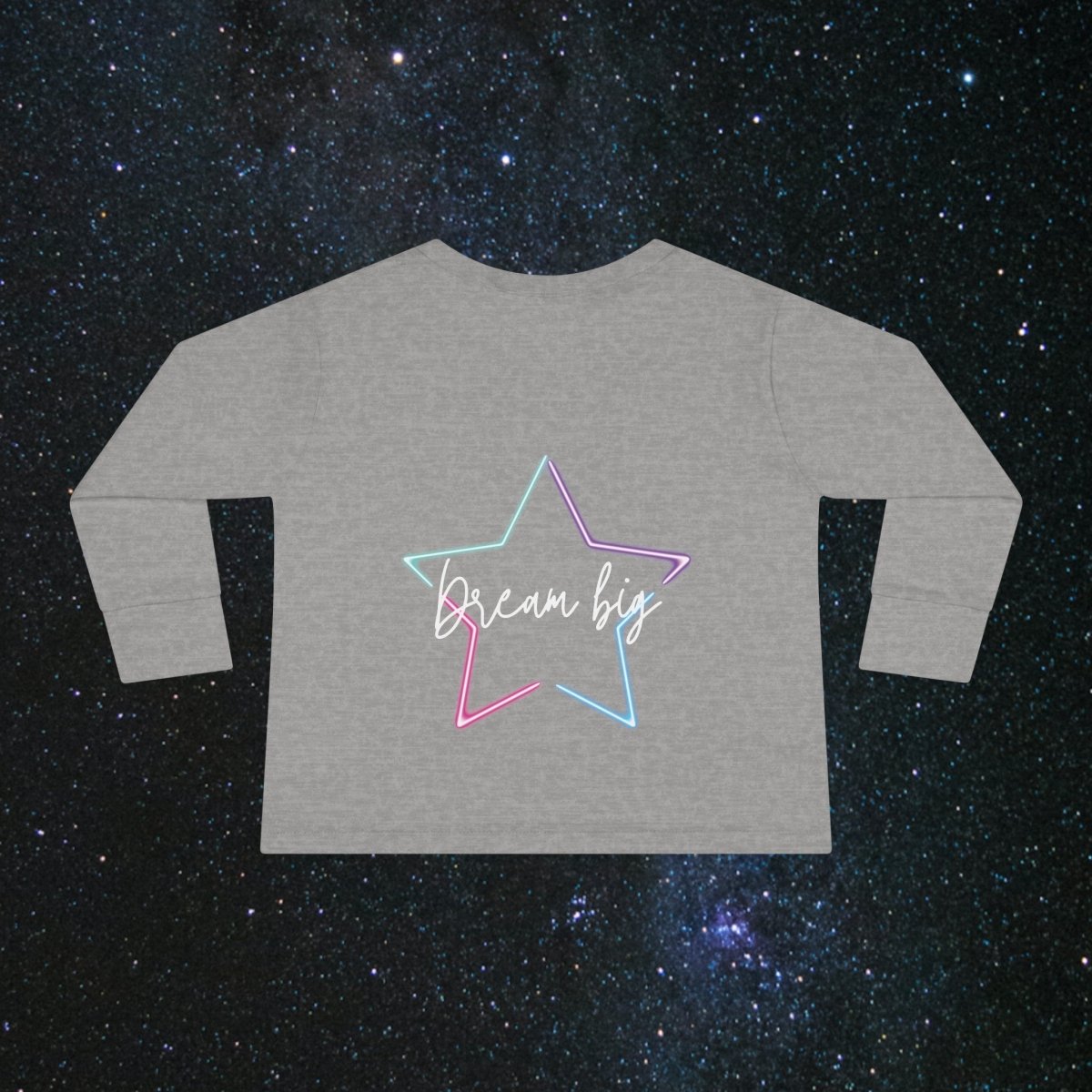 'Dream Big' Possibilities - Toddler Long Sleeve Tee - MindLight Apparel - 'Dream Big' Possibilities - Toddler Long Sleeve Tee - Royal - 2T -