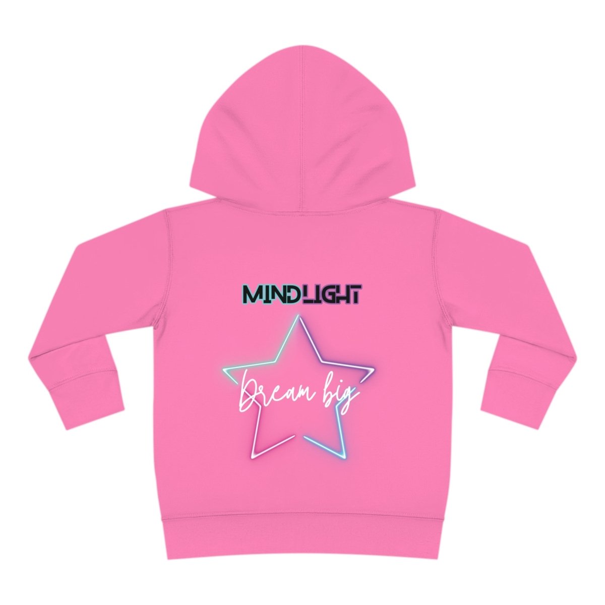 'Dream Big' Possibilities - Toddler Pullover Fleece Hoodie - MindLight Apparel - 'Dream Big' Possibilities - Toddler Pullover Fleece Hoodie - Vintage Smoke - 2T -