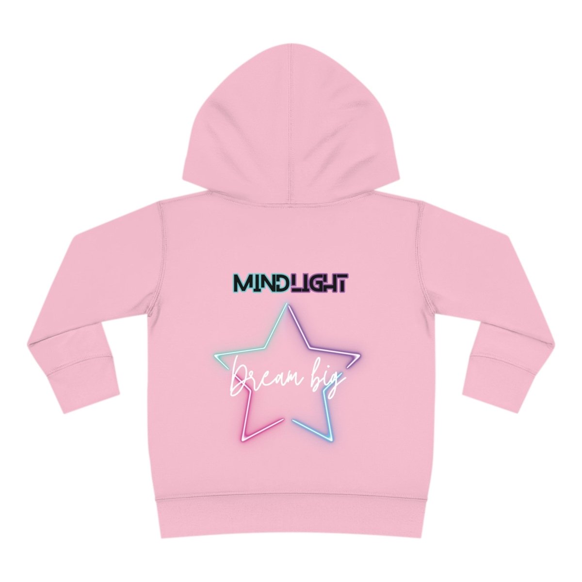 'Dream Big' Possibilities - Toddler Pullover Fleece Hoodie - MindLight Apparel - 'Dream Big' Possibilities - Toddler Pullover Fleece Hoodie - Vintage Smoke - 2T -