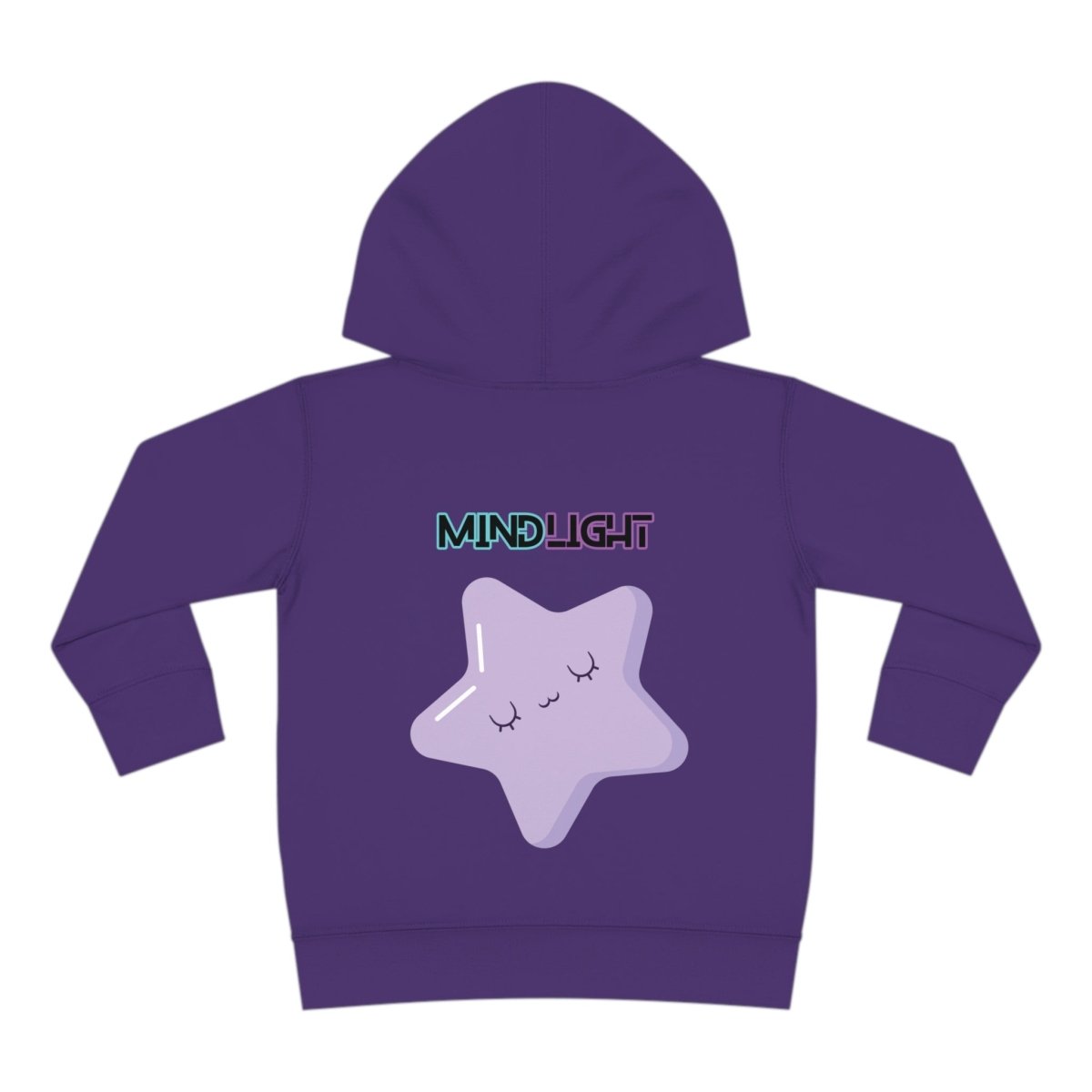Dream Big Toddler Pullover Fleece Hoodie - MindLight Apparel - Dream Big Toddler Pullover Fleece Hoodie - White - 2T -