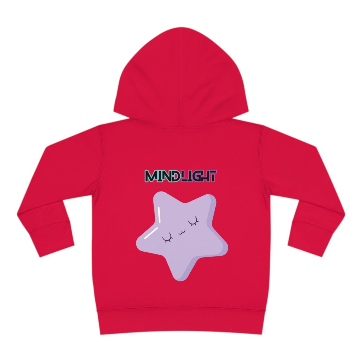Dream Big Toddler Pullover Fleece Hoodie - MindLight Apparel - Dream Big Toddler Pullover Fleece Hoodie - White - 2T -