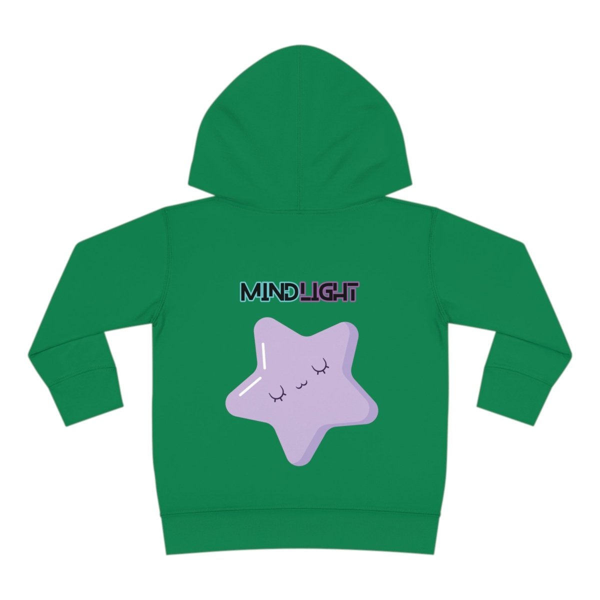 Dream Big Toddler Pullover Fleece Hoodie - MindLight Apparel - Dream Big Toddler Pullover Fleece Hoodie - White - 2T -