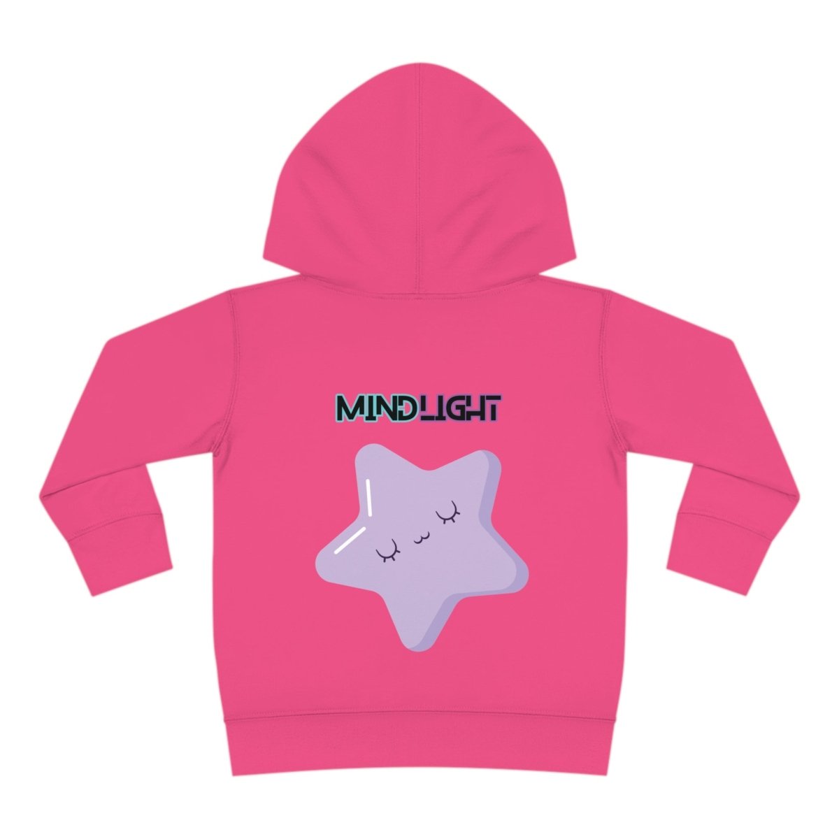 Dream Big Toddler Pullover Fleece Hoodie - MindLight Apparel - Dream Big Toddler Pullover Fleece Hoodie - White - 2T -