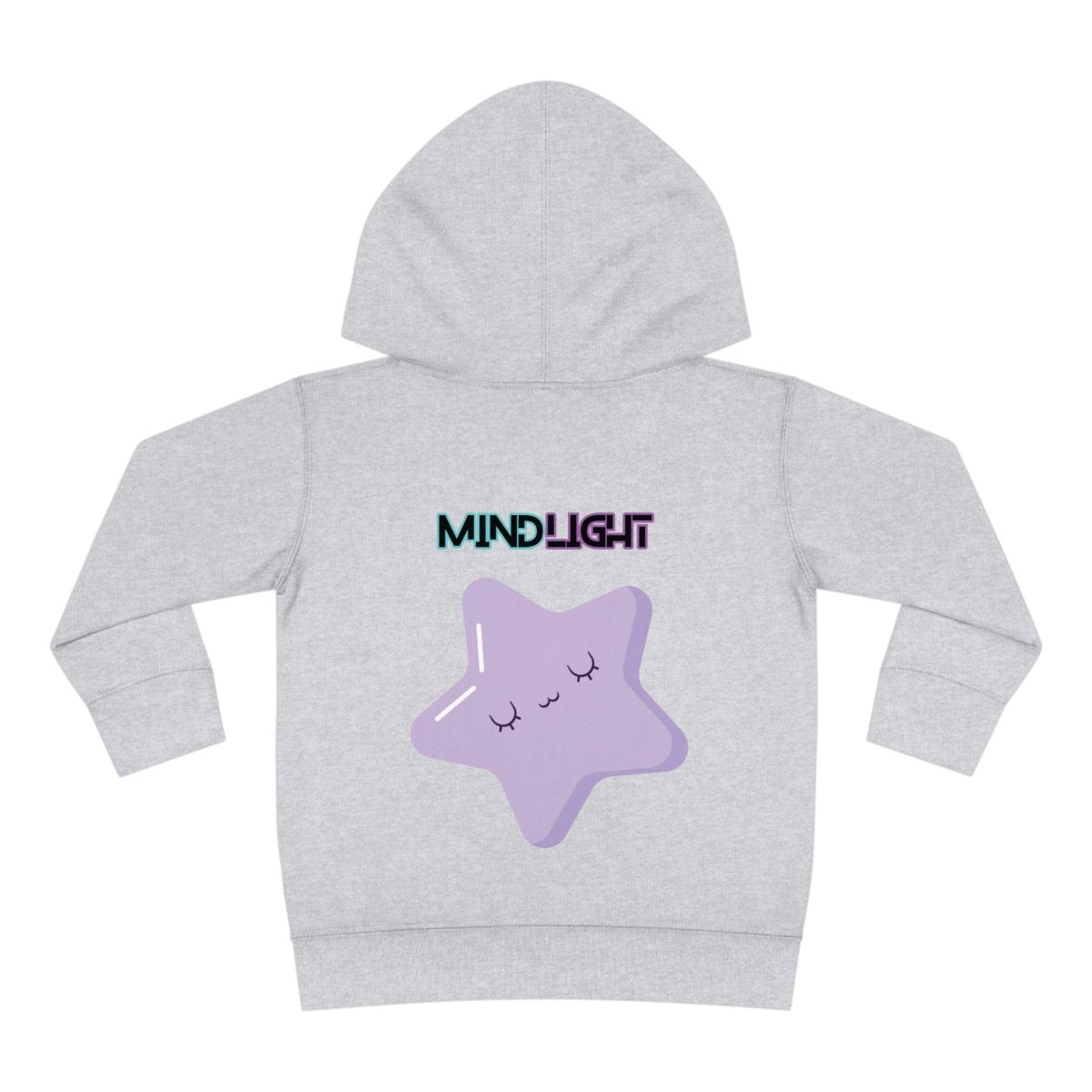 Dream Big Toddler Pullover Fleece Hoodie - MindLight Apparel - Dream Big Toddler Pullover Fleece Hoodie - White - 2T -