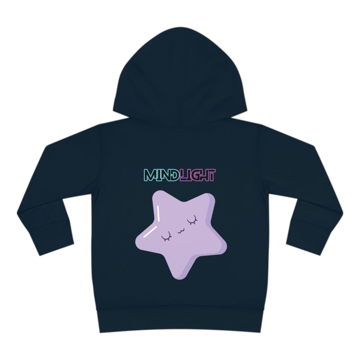 Dream Big Toddler Pullover Fleece Hoodie - MindLight Apparel - Dream Big Toddler Pullover Fleece Hoodie - White - 2T -
