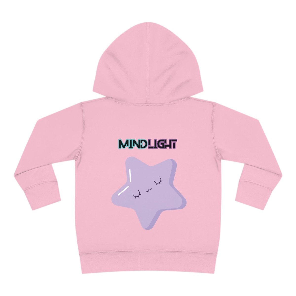 Dream Big Toddler Pullover Fleece Hoodie - MindLight Apparel - Dream Big Toddler Pullover Fleece Hoodie - White - 2T -