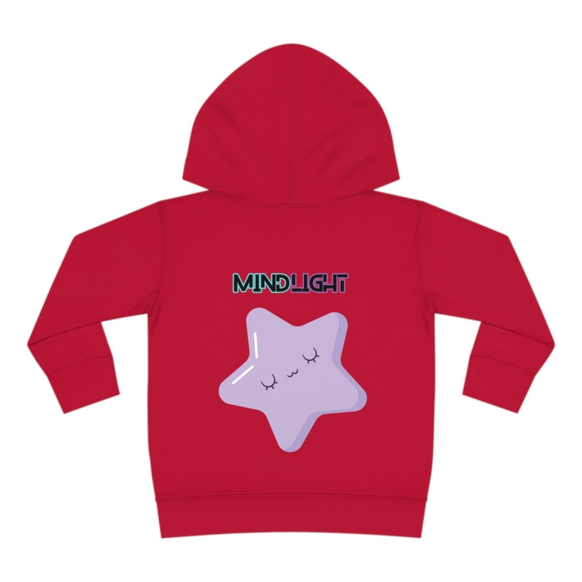 Dream Big Toddler Pullover Fleece Hoodie - MindLight Apparel - Dream Big Toddler Pullover Fleece Hoodie - White - 2T -