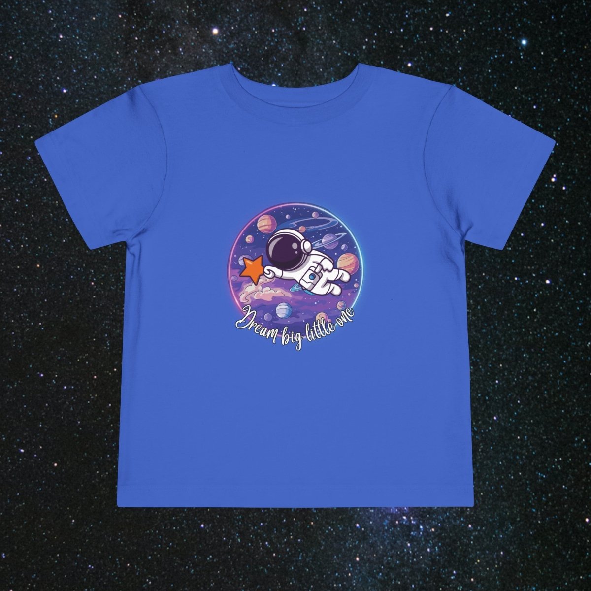 Dream Big Toddler Tee - MindLight Apparel - Dream Big Toddler Tee - True Royal - 2T -