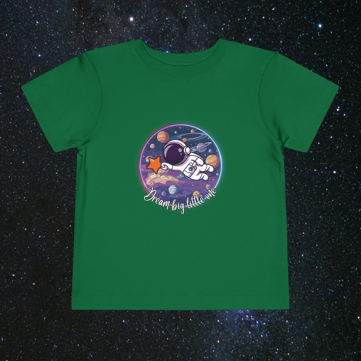 Dream Big Toddler Tee - MindLight Apparel - Dream Big Toddler Tee - Kelly - 2T -