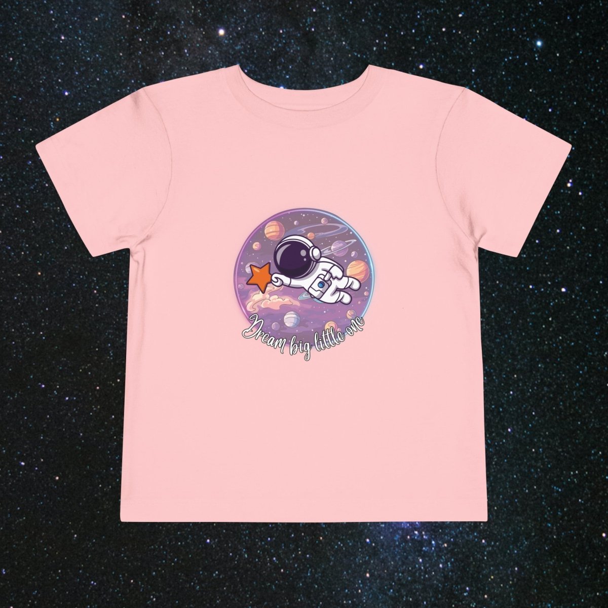 Dream Big Toddler Tee - MindLight Apparel - Dream Big Toddler Tee - Pink - 2T -