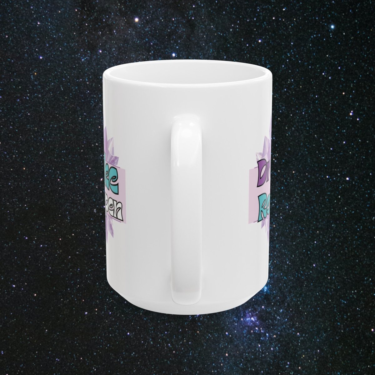 Dreams to Reality Ceramic Mug - MindLight Apparel - Dreams to Reality Ceramic Mug - 15oz - -