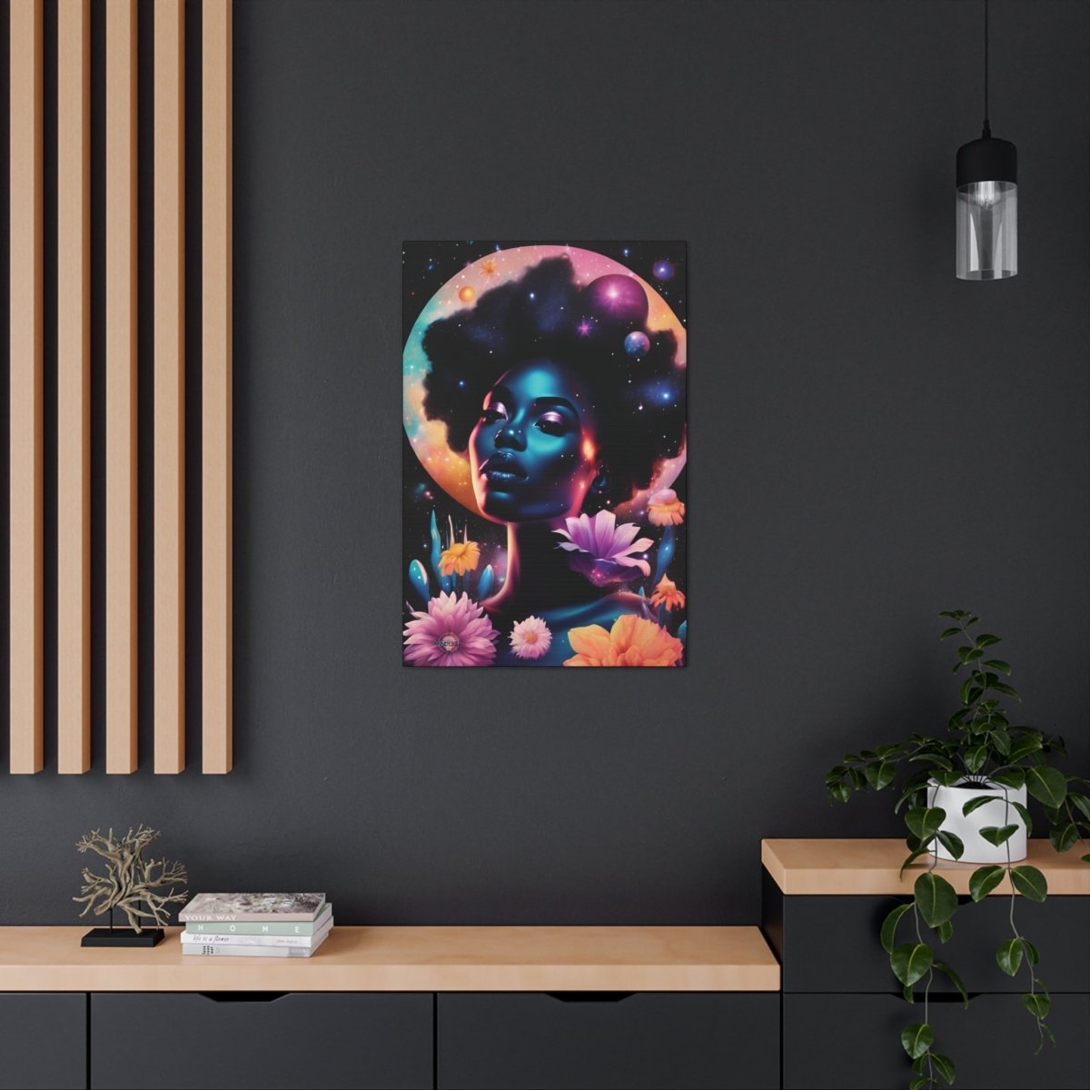 Eternal Bloom Canvas Gallery Wrap - MindLight Apparel - Eternal Bloom Canvas Gallery Wrap - 24″ x 36″ - 1.25" -