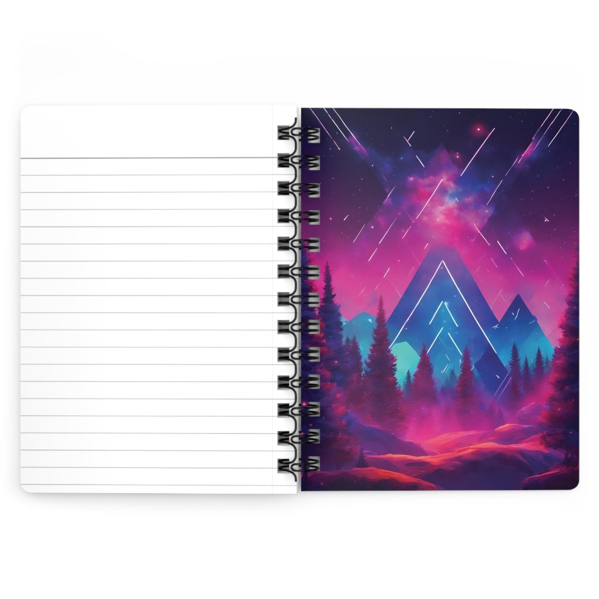 Ethereal Grove Spiral Notebook - MindLight Apparel - Ethereal Grove Spiral Notebook - One Size -