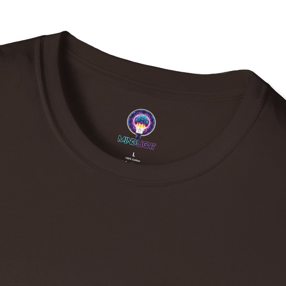 Ethereal Harmony Unisex Softstyle T - Shirt - MindLight Apparel - Ethereal Harmony Unisex Softstyle T - Shirt - Maroon - S -