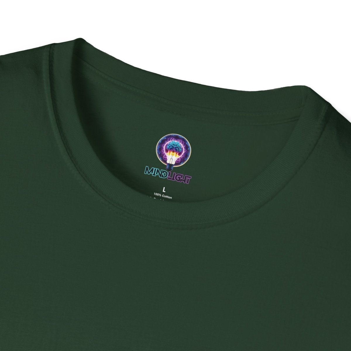 Ethereal Harmony Unisex Softstyle T - Shirt - MindLight Apparel - Ethereal Harmony Unisex Softstyle T - Shirt - Maroon - S -