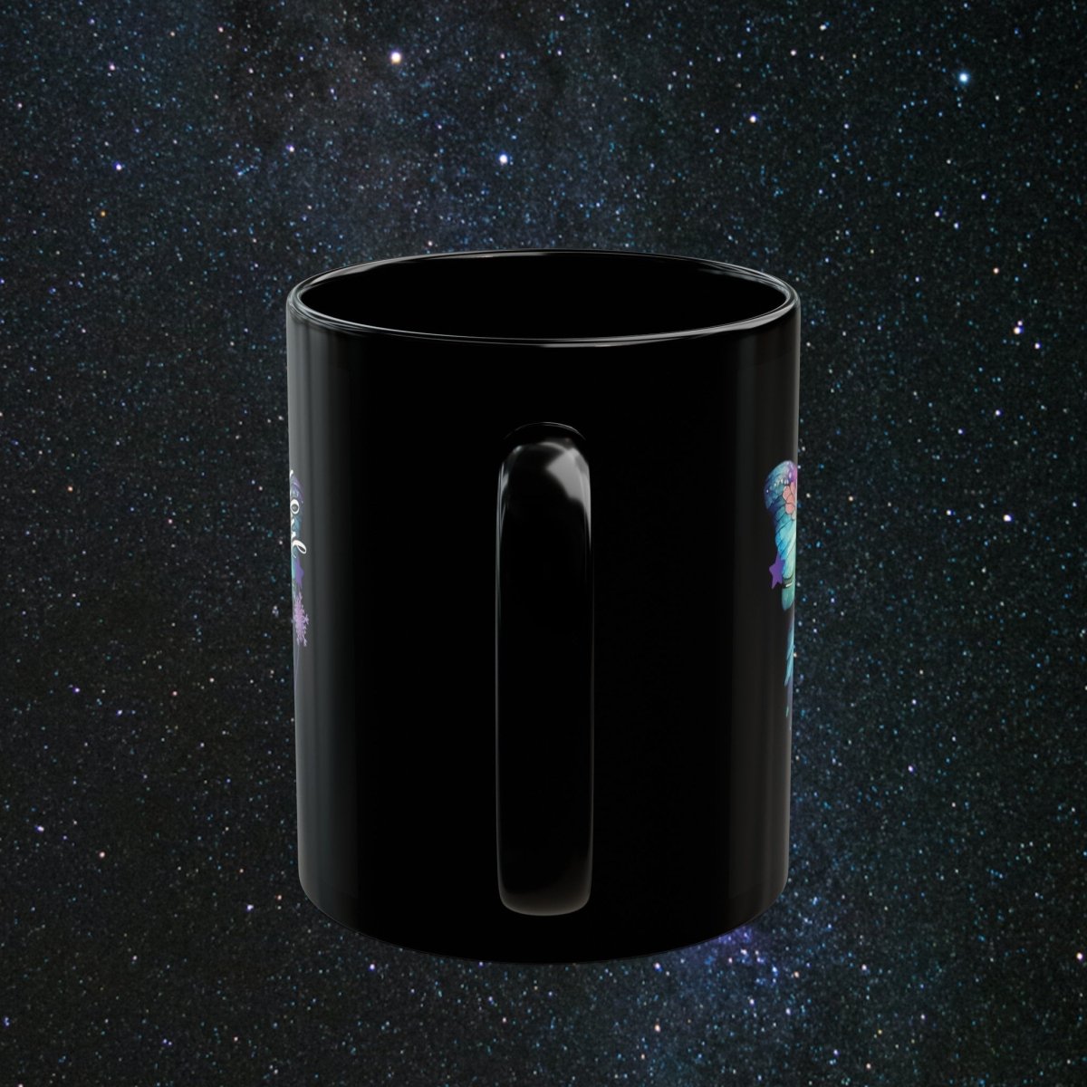 Fragile Yet Beautiful Black Mug - MindLight Apparel - Fragile Yet Beautiful Black Mug - 15oz - -