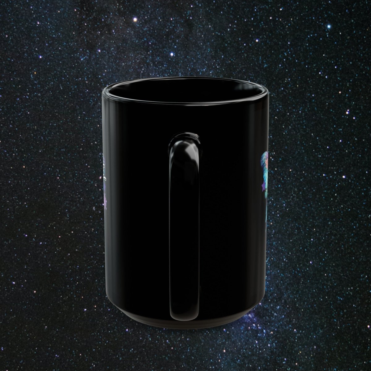 Fragile Yet Beautiful Black Mug - MindLight Apparel - Fragile Yet Beautiful Black Mug - 15oz - -